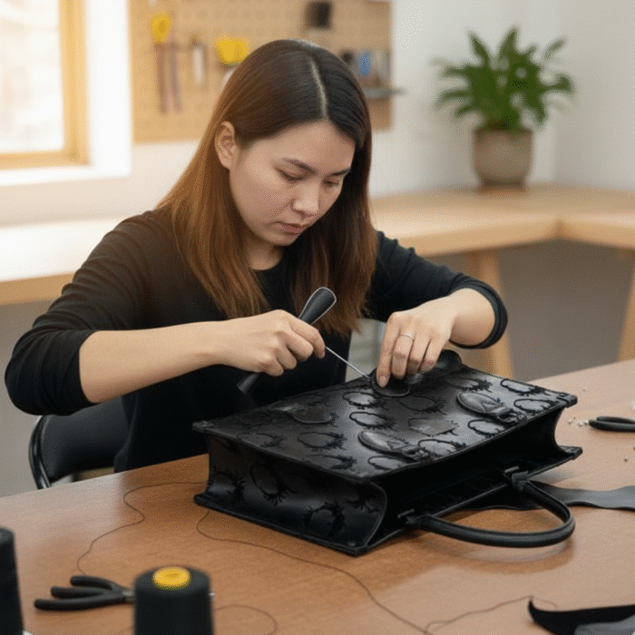 mis bang bang cuff bag